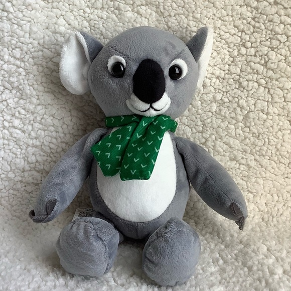 Kinder Surprise 9 Inch Plush Koala Bear Green Scarf Plush Stuffed Animal Toy 🐨 - Picture 2 of 7